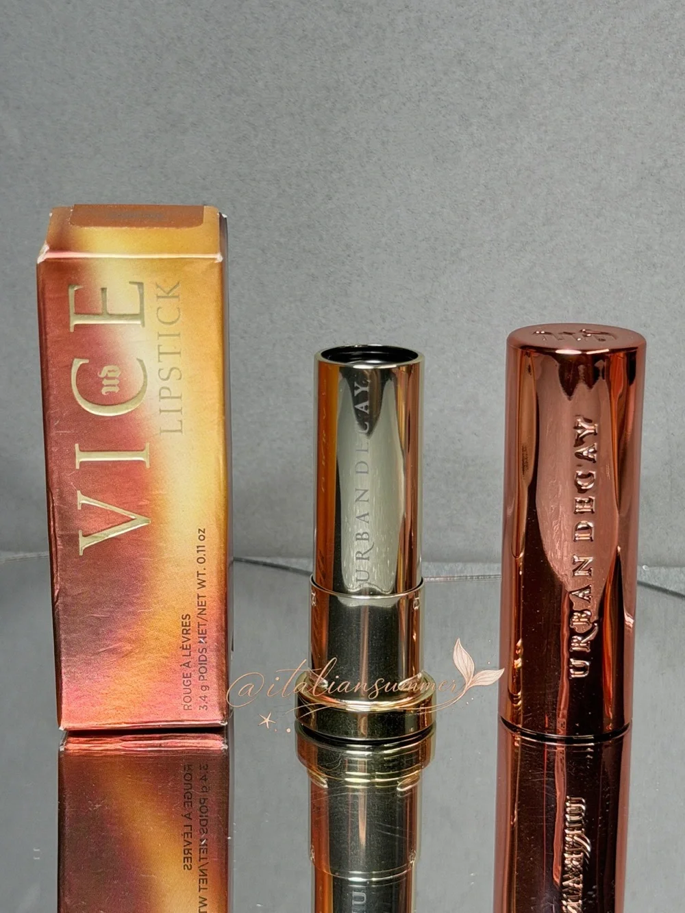 Urban Decay Vice Lipstick Scorched Full Size New In Box